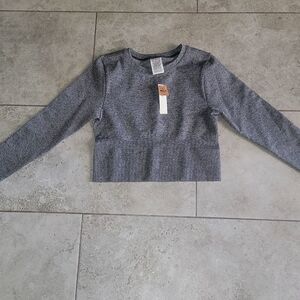 NWT Victorias Secret Pink Small Cropped long sleeve top